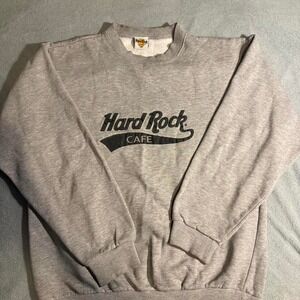 Vintage Grey Hard Rock Cafe Paris crewneck sweatshirt‎